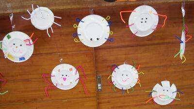 力作のクモたち