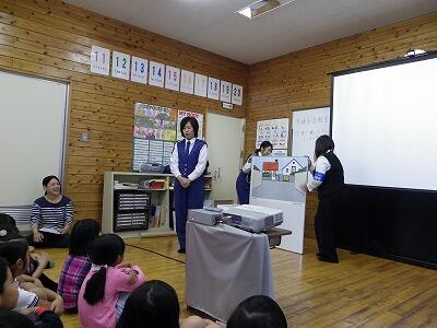 交通教室のようす