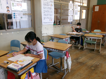 一人でがんばる