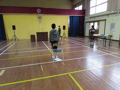 卒業式練習01 卒業式練習01