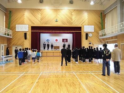 合同離任式 合同離任式