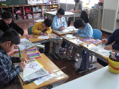 凧作り01 凧作り01