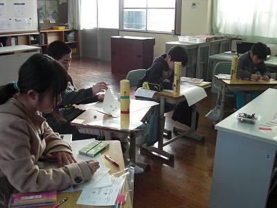 凧作り02 凧作り02