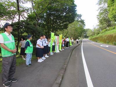 交通安全あいさつ01 交通安全あいさつ01