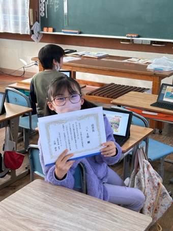 読書賞もらいました♡