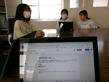 物資は難しいという結論