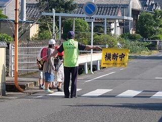 ボランティアの方の様子