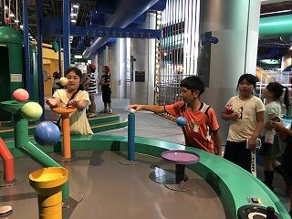 科学技術館の様子