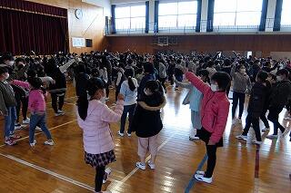 お別れ集会の様子