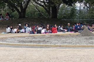 お別れ遠足の様子