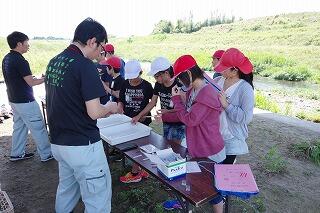 パックテストの様子