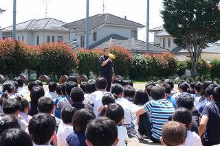 警察の方のお話