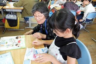 ボランティアの様子