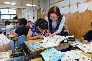 ボランティアの様子