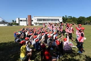 フィールドアスレチックの様子
