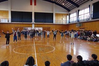 お別れ集会の様子