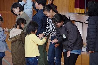 お別れ集会の様子 お別れ集会の様子
