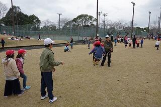 お別れ遠足の様子 お別れ遠足の様子