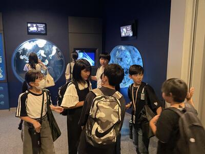 友達と回るのが楽しいね