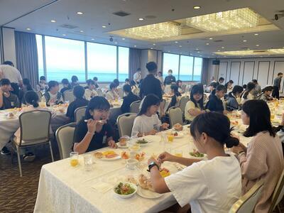 すてきな朝食ですね