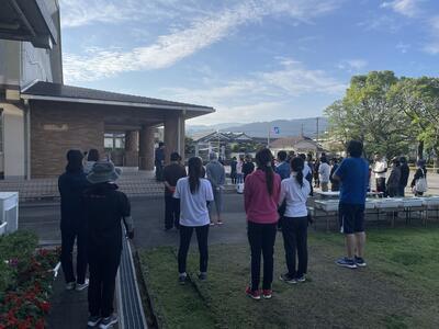 ２年生と５年生が担当でした