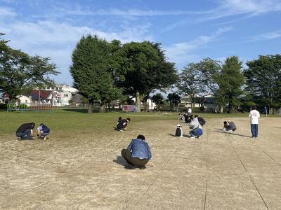 時間いっぱい作業してくださいました