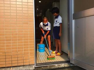 トイレもきれいに