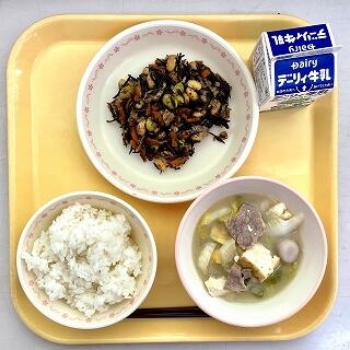 １２月２２日の給食