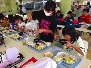 最後の食事です。