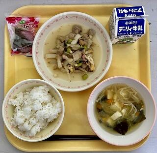 ３月３日の給食