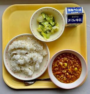 ３月８日の給食