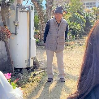 高齢者クラブの会長様です