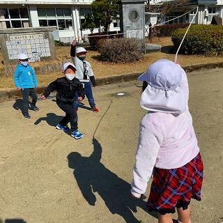 大なわも楽しいね