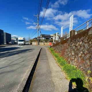 道路からよく見えますね