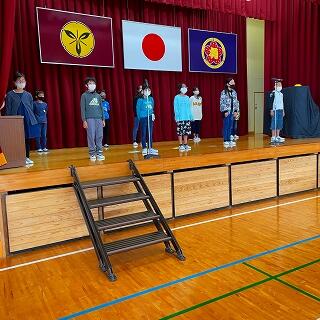 みんなが手拍子してくれました。