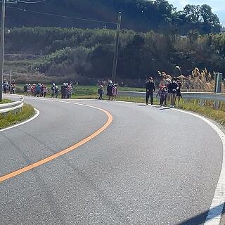 心なしか、列にも疲れが…