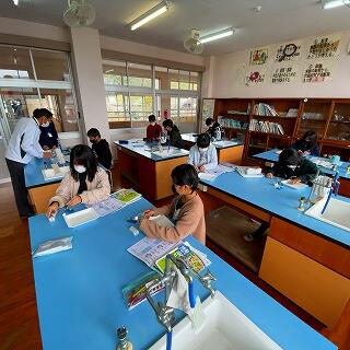 何の実験をしているのかな？