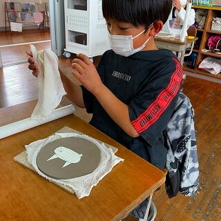 うまく型がとれたかな？