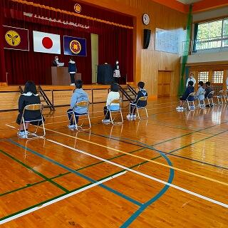 今年も在校生は参加できません
