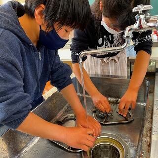 五徳も磨きます