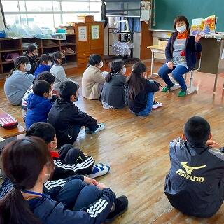 お話に夢中です