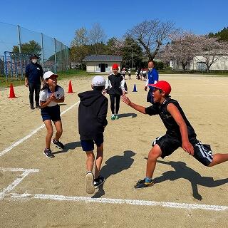 タッチでボールを止めるぞ！