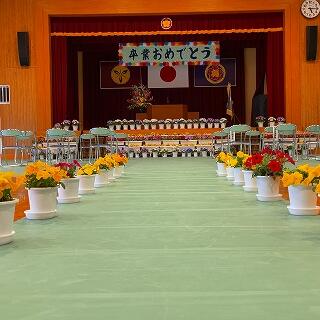 会場ができました