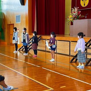 立派に発表できました！