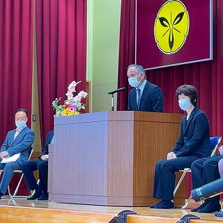 いつもにこやかな校長先生、ありがとうございました。