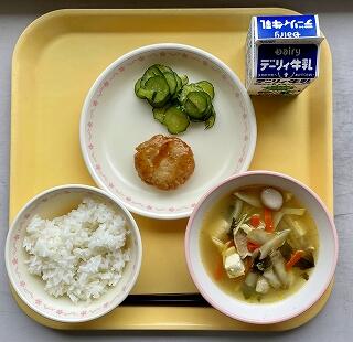 ４月１３日の給食