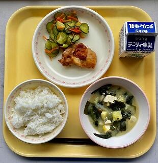 ４月２３日の給食
