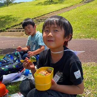 お弁当、おいしいね！