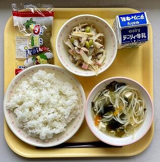 ５月７日の給食