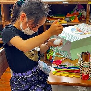 集中して作っています